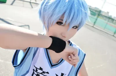 Kuroko no Basuke Seirin Kuroko Tetsuya parrucche Costume Cosplay Kuroko basket uomo donna parrucche sintetiche corte + WigCap