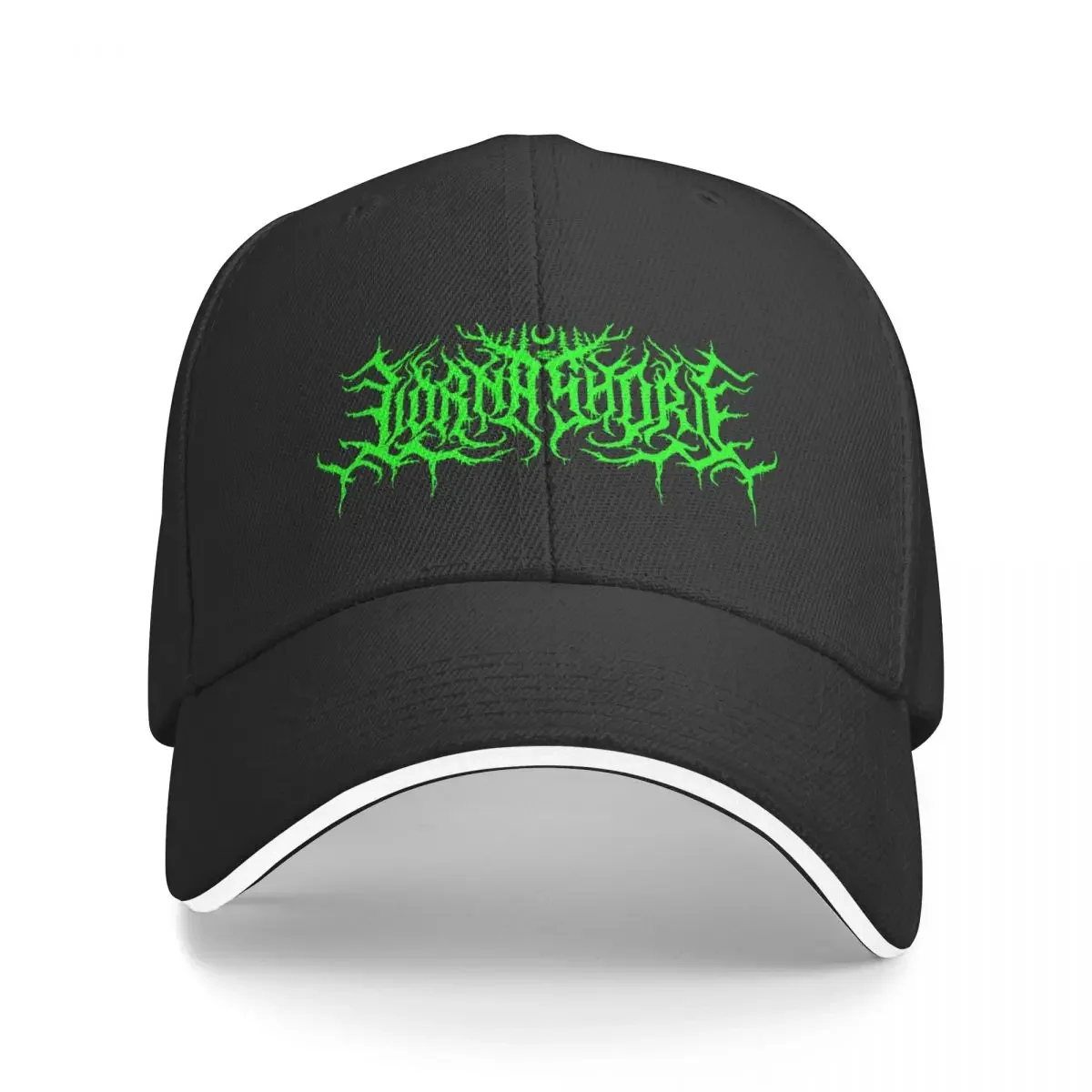 

Lorna Shore - Original Band Logo - Fanart - Special Neon Green Edition Бейсбольная кепка забавные шляпы Rave Hats For Women Men's