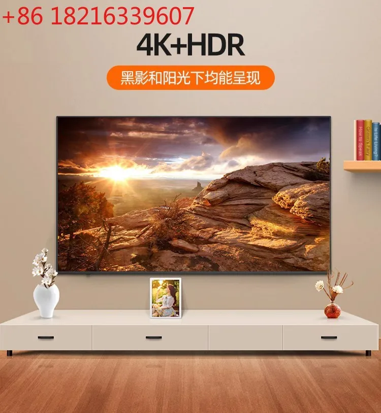 TV de punto cuántico QLED de 32 pulgadas TV LCD de alta definición de 65 pulgadas y 55 pulgadas