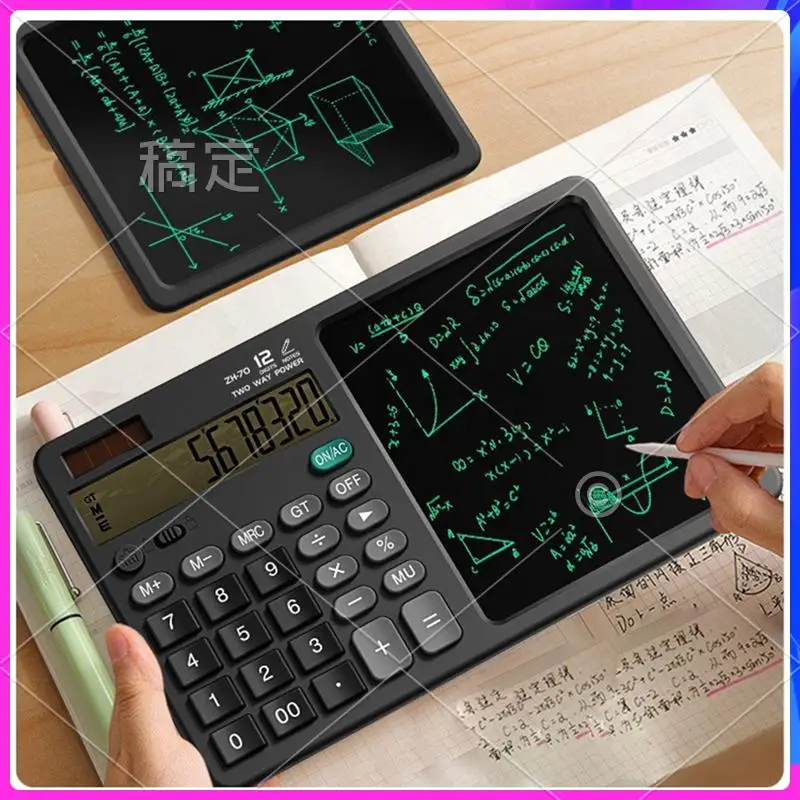 AP-ZH70 Handwriting Tablet Desktop Calculator Financial Accounting Calculator Office Writing Draft Memo Handwriting Tablet Durab