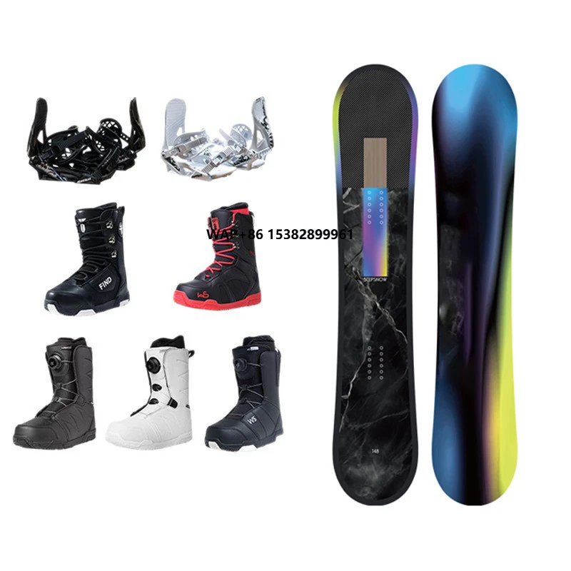 

Оптовая продажа: Сноуборд Aurora для начинающих, мужской и женский, с креплениями и ботинками, сердцевина из тополя, лыжная доска