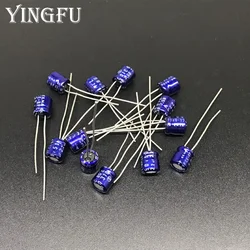 10pcs 2.2uF 50V ELNA CE-BP 5x5mm 50V2.2uF Bipolar Audio Capacitor BLUE HiFi DIY