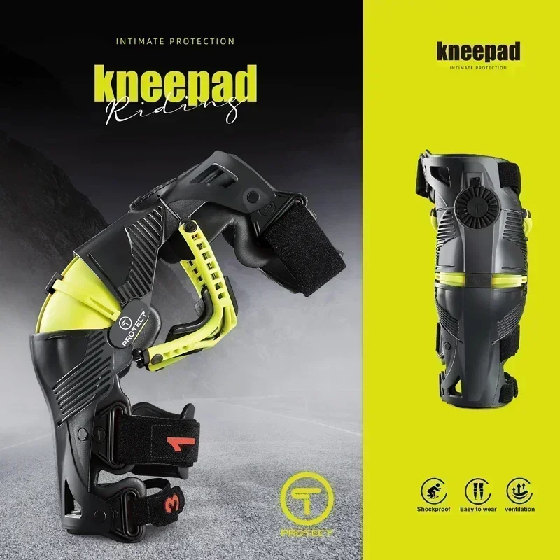 PROTECT Mechanical Leg Motocross Knee Guard Exoskeleton Motorcycle Riding Protection Against Fall and Collision Rider Equipment