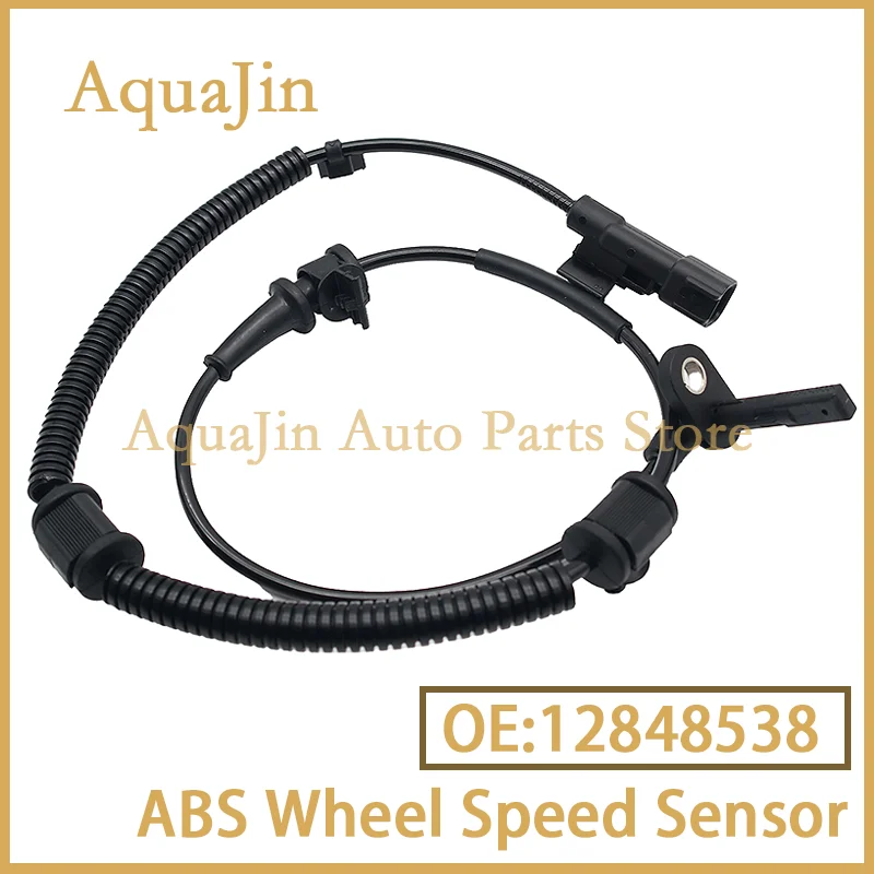 

12848538 Front Left Right ABS Wheel Speed Sensor For Buick Verano 2012 Chevrolet Cruze J300 Volt MK1 2011 Fits New OEM Auto Car