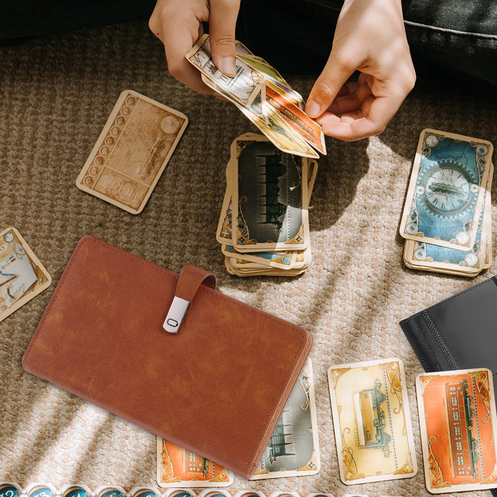 album-de-cartes-grande-capacite-en-pu-pvc-impermeable-porte-cartes-de-collection-organisateur-de-rangement-pour-cartes-ideal-pour-les-cadeaux