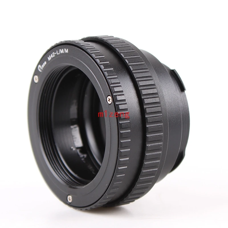 

M42-LM 17-31 17mm-31mm Macro Extension Tube Focusing Helicoid Ring Adapter for M42 42 lens to Leica M m2/3/5/6/7/9 camera