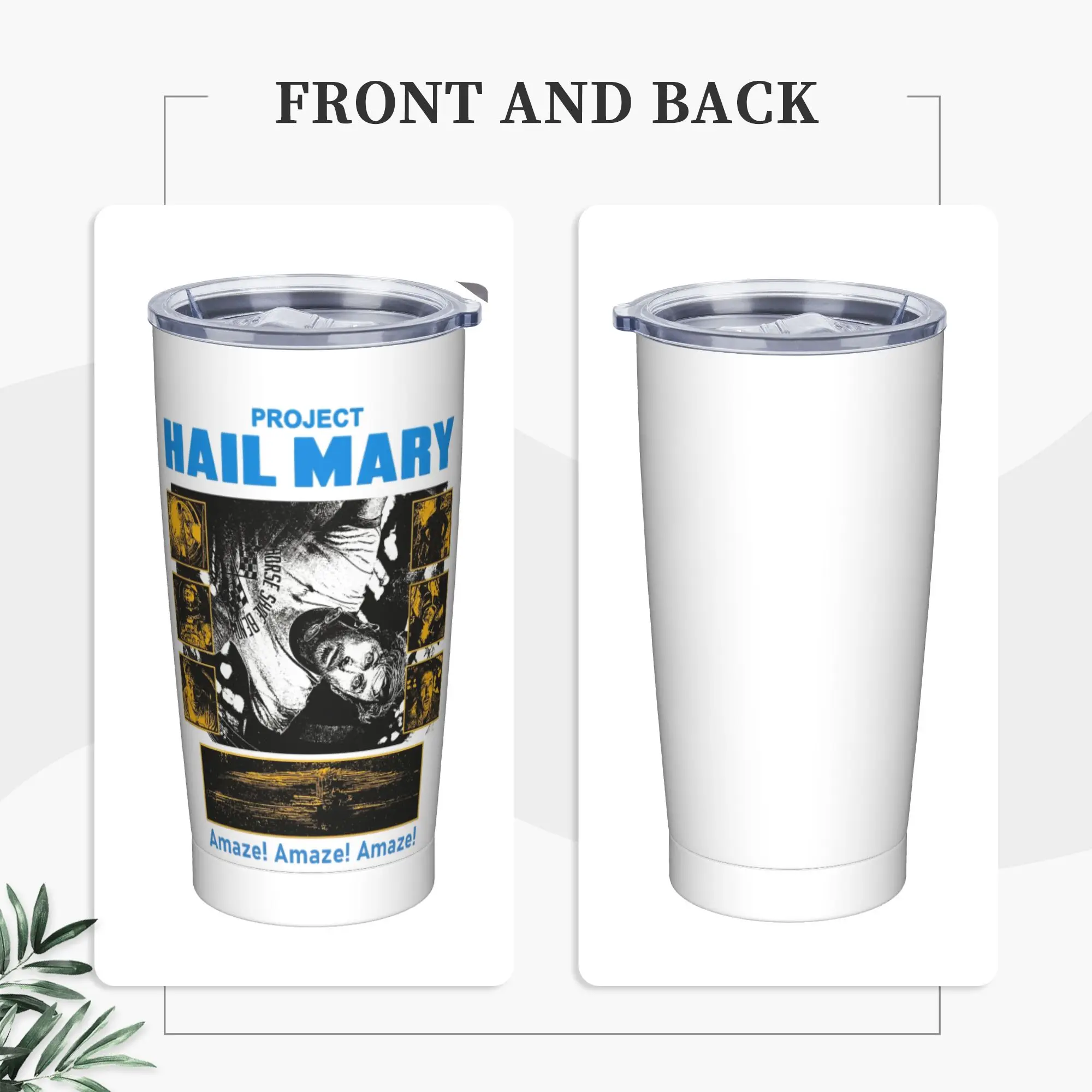 Stainless Steel Tumbler Project Hail Mary Sci-Fi Novel Gosling Thermal Mug  Keep Heat Cold and Hot Car Mugs Camping Water Bottle