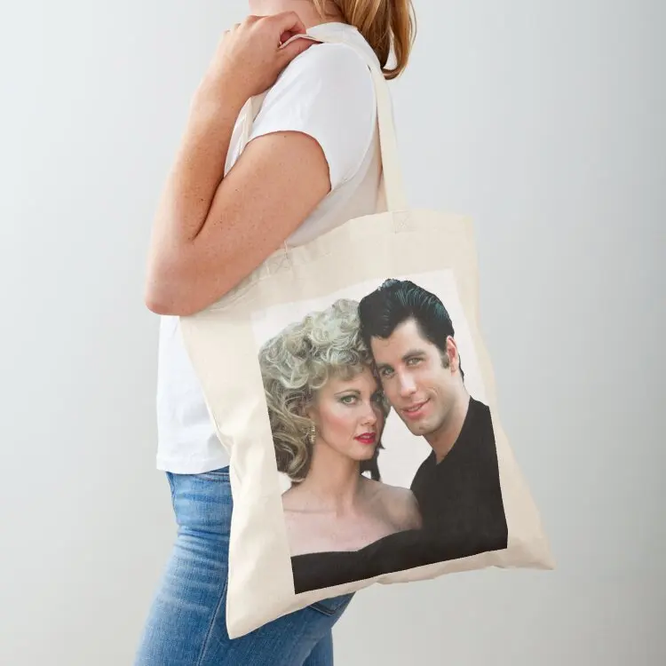 

Grease Tote Bag shopper bags for women female bag custom fabric bag Customizable tote