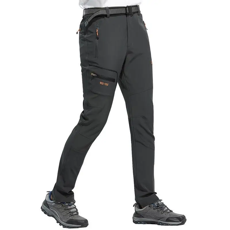 Y865 pantalons décontractés pour hommes taille haute jambe droite tissu PVC Cleanfit Sle hommes d'âge moyen Faion Collection d'hiver