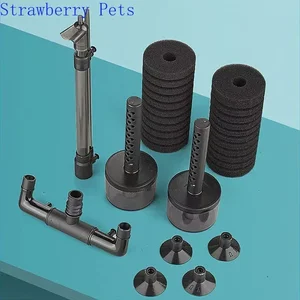 Aquariumfilter für Aquarium, Skimmerluftpumpe, biochemischer Schwamm, Biofilter, neu 8 Hauptschwammverkäufe für Aquarium - №5