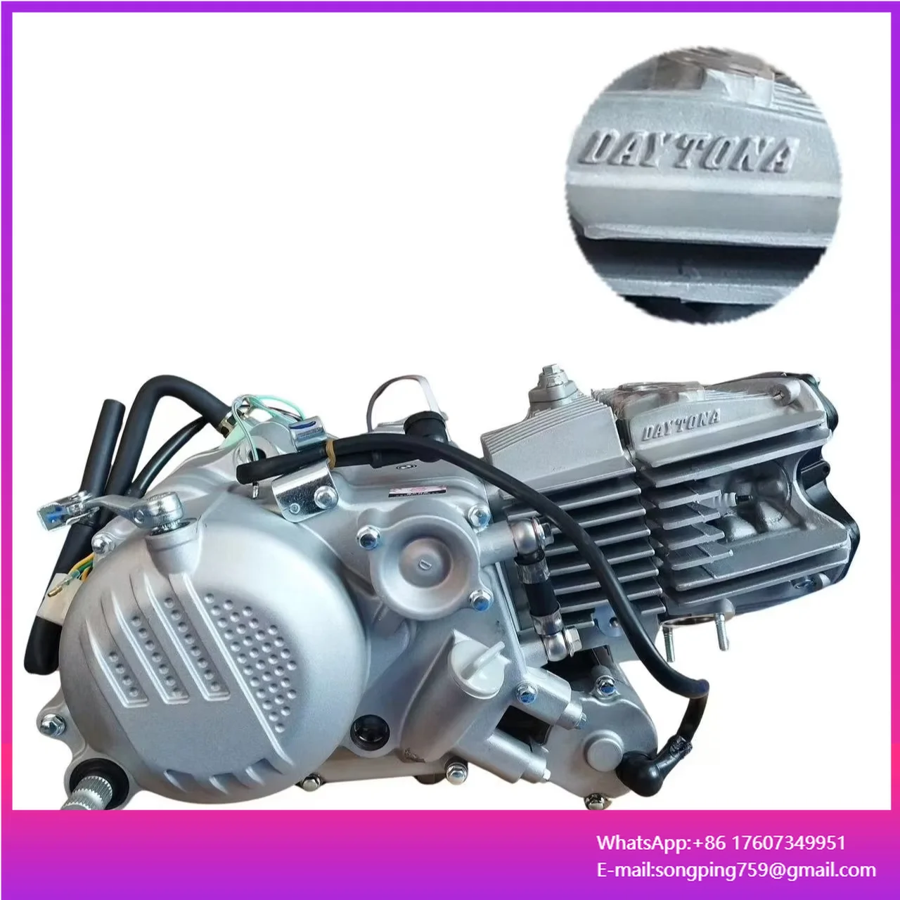 

Zongshen 190cc Engine Oil-cooler Motor daytona 190 Suitable Dirt Bike Pitbike 190 Engine Assembly