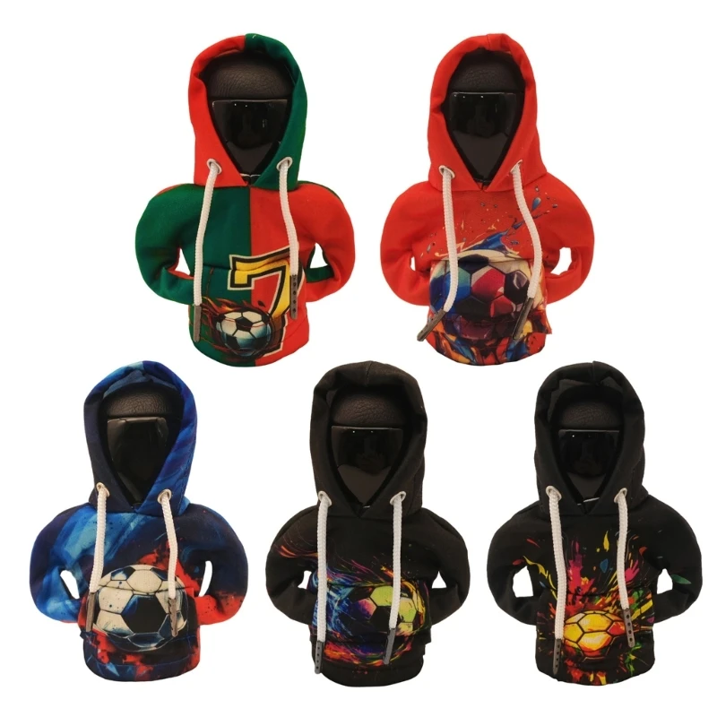 Auto Gear Shifter Hoodie Gearshift Cover Sweatshirt Gearstick Hoodie Cover H8WE – Detail 1