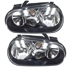 Headlight Head Light for Volkswagen VW Golf 4 MK4 2002 2003 2004 2005 Without Light Hand Regulator