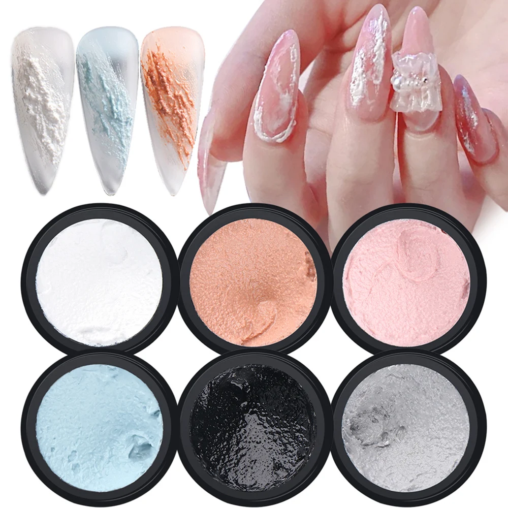 

Off Nail Plaster Manicure Accessories Nail Art Varnish Decoration 3D Sand Texture Gypsum Gel Nail Gel Nail Art Polish Lacquer