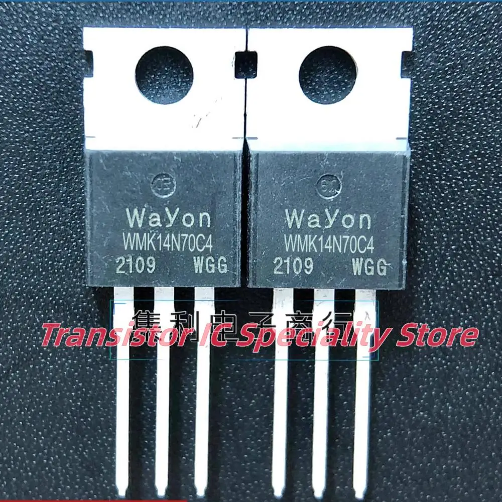 5PCS-10PCS  WMK14N70C4  700V MOS TO-220F Imported  Original  Best Quality