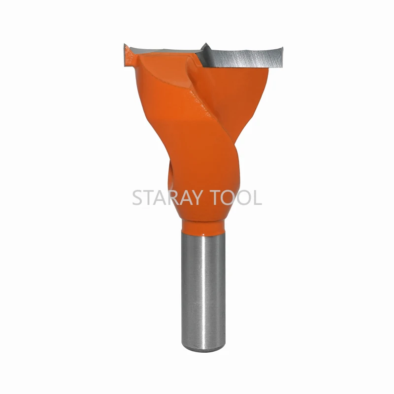 35mm Hinge Hole Opener - Spiral CNC Drill for Cabinet Doors, 6-Sided & 5-Pointed Crown Split Drill - Advanced Woodworking Tool