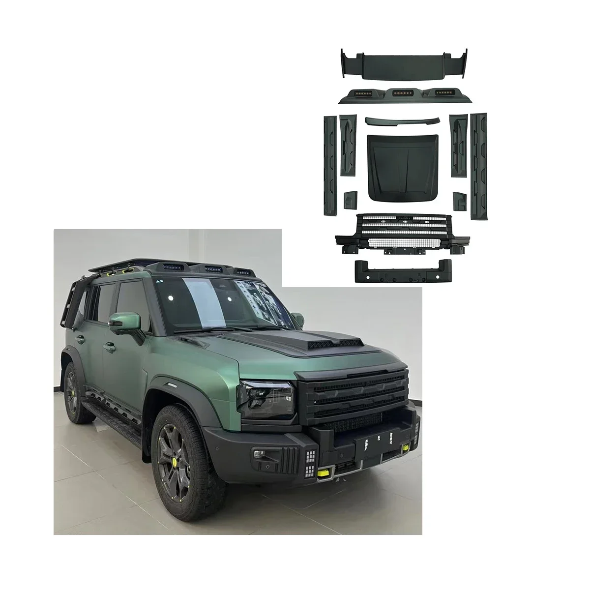 Car facelift bodykit for Jetour Traveler T2 accessories Automatic Off-road Vehicle Fuel Cars Chery for Jetour Traveller t2 SUV