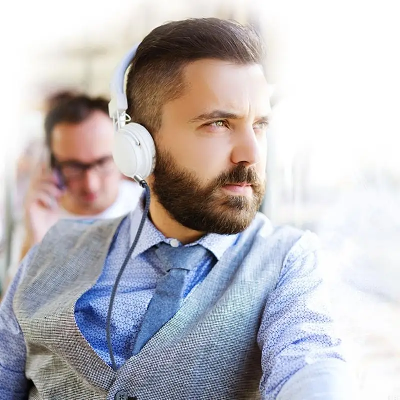 918C 2 in 1 snoer Type-C naar USB A 3,5 mm stereo autoheadset Aux-kabel voor telefoontablet