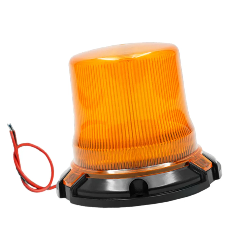 

Amber LED Strobe Warning Light for Vehicles Equipped With 12V-80V Power Systems
