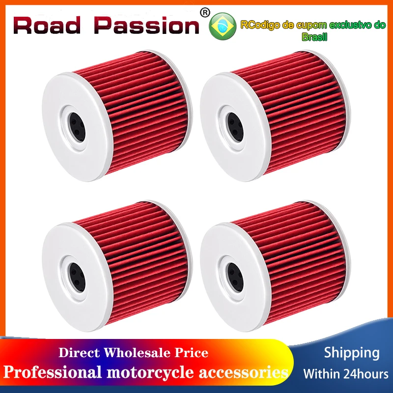 1/2/4pcs Filtro de óleo para motocicleta para Hyosung GT650 GT 650 Comet R Sport GV650 Avitar EFI GV700 ST7 GV 650 700 16510HN9101HAS