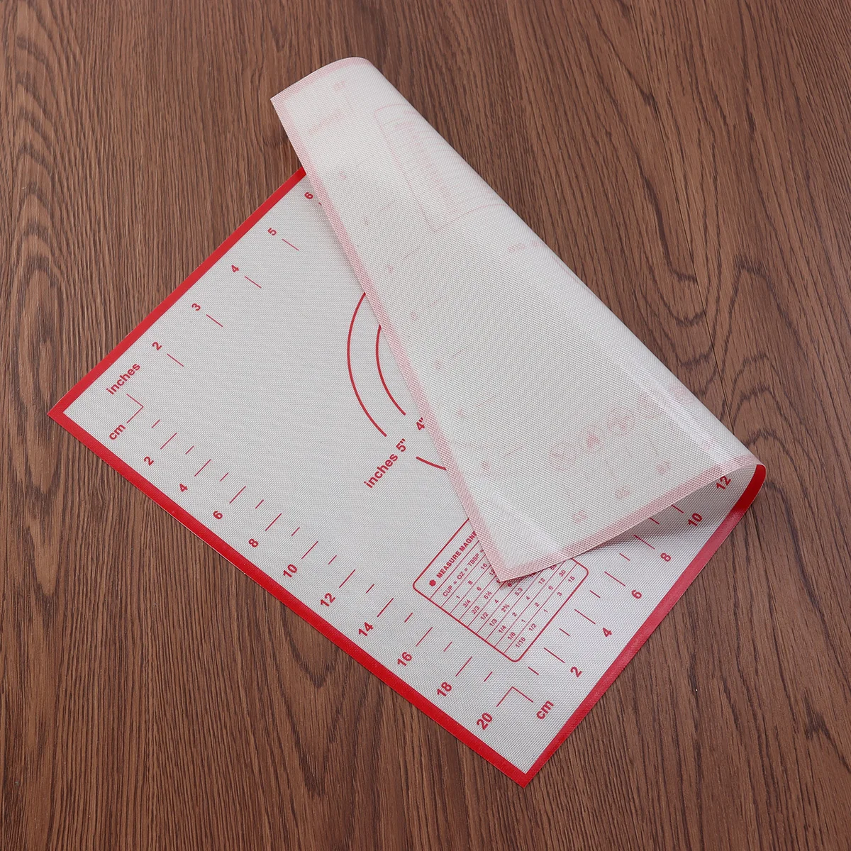 

26 X29CM Anti-slip Kneading Pad Pastry Mat Non-slip Baking Nonstick Silicone with Measurement