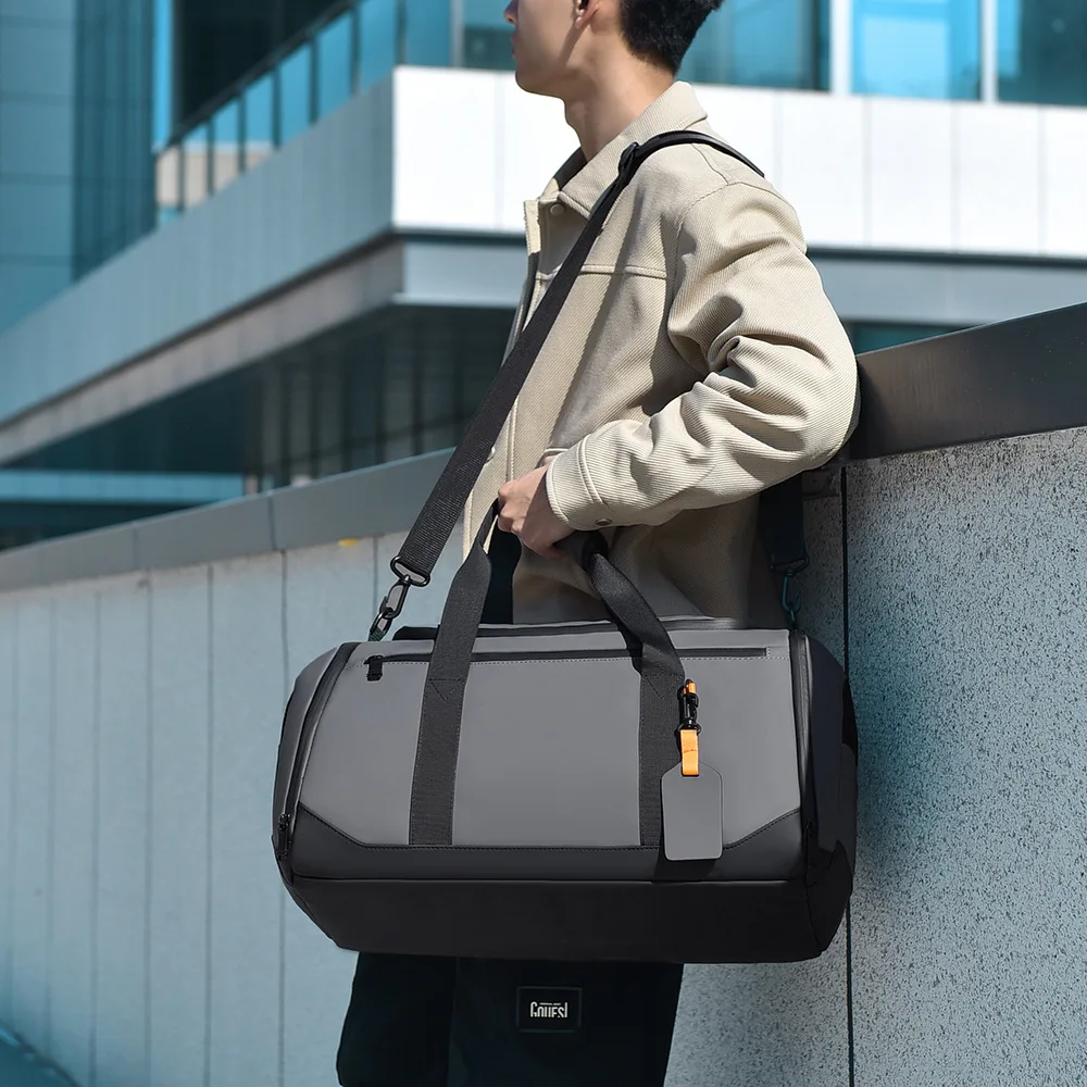 Dry and wet separation fitness bag women's leisure sports swimming large capacity duffel travel bag men's business trip