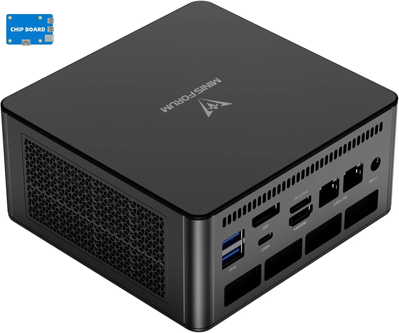 

Мини-ПК Minisforum UM890 Pro: AMD Ryzen 9 8945HS, четырехдисплей, двойной RJ45, Radeon 780M