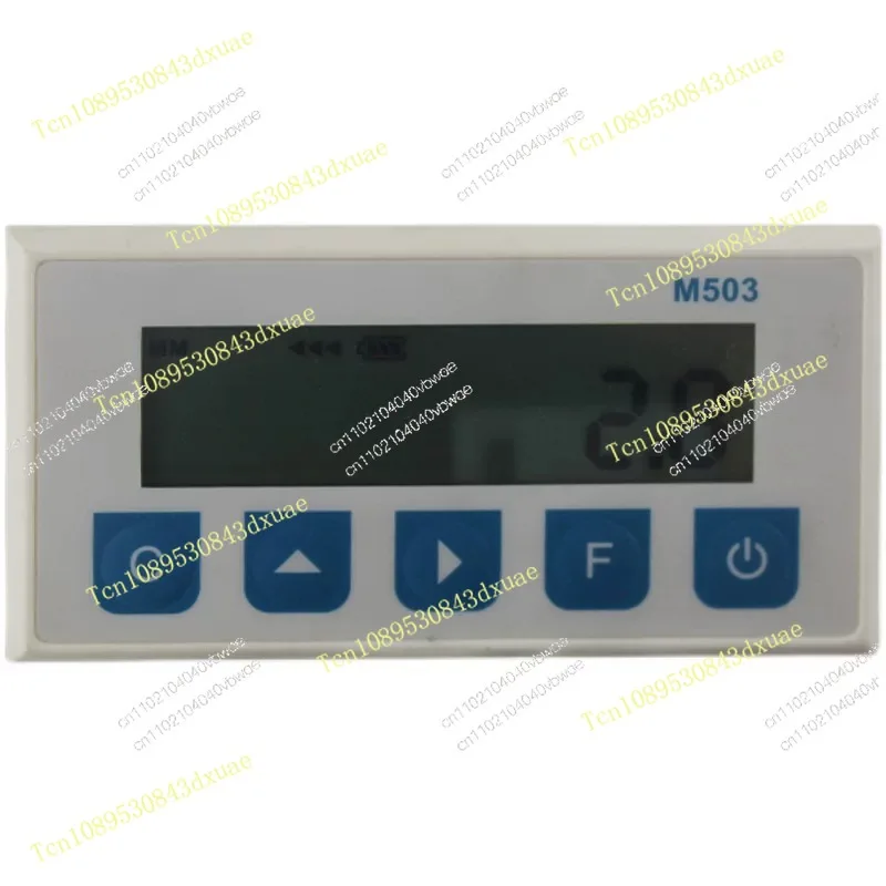 Цифровой дисплей M503L, позиционирующий стол для подачи, двухголовочная пила для резки алюминия, магнитная сетчатая линейка, дисплей M500