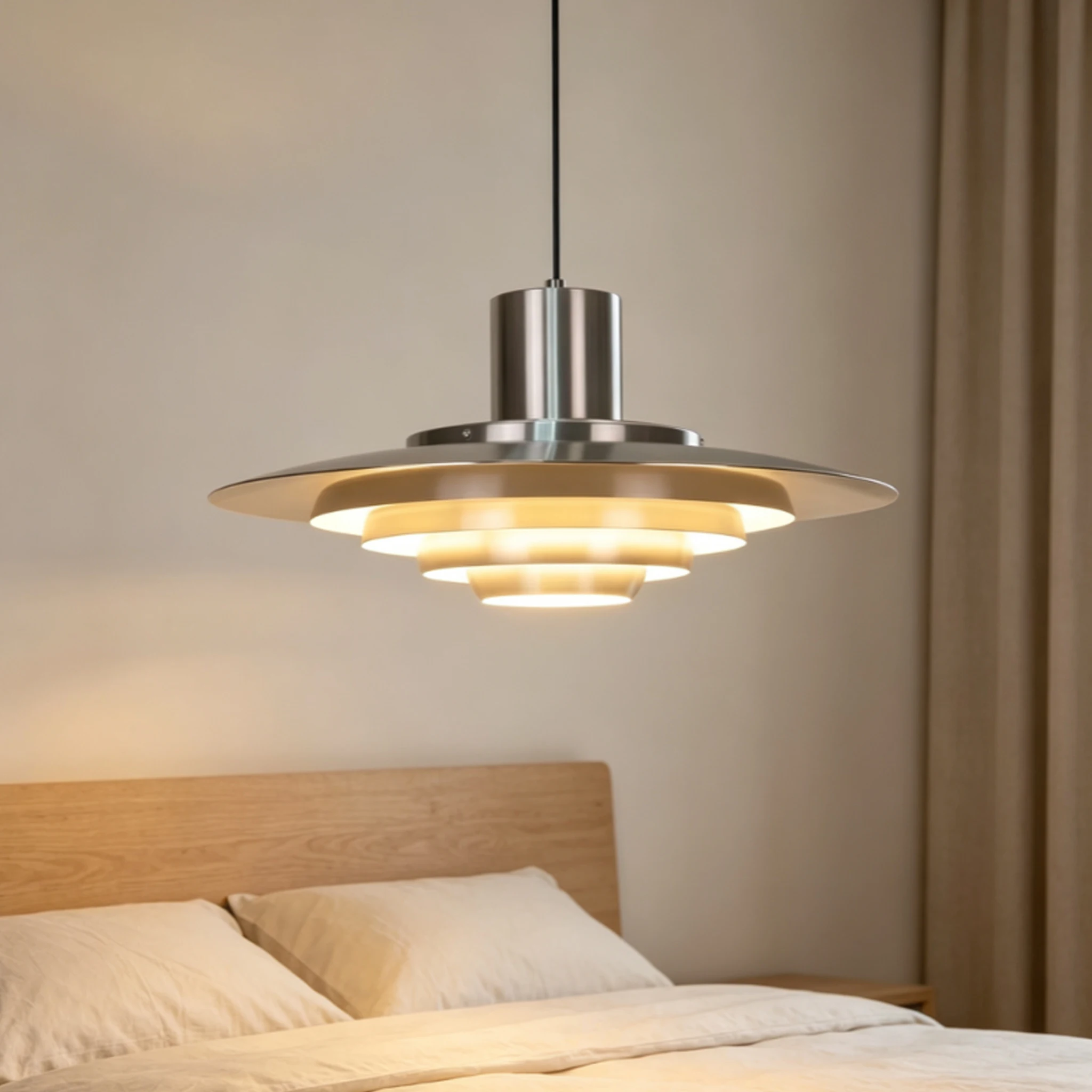 Home Of The Year Bathroom - Lampu Gantung Aluminium yang Dapat Disesuaikan
