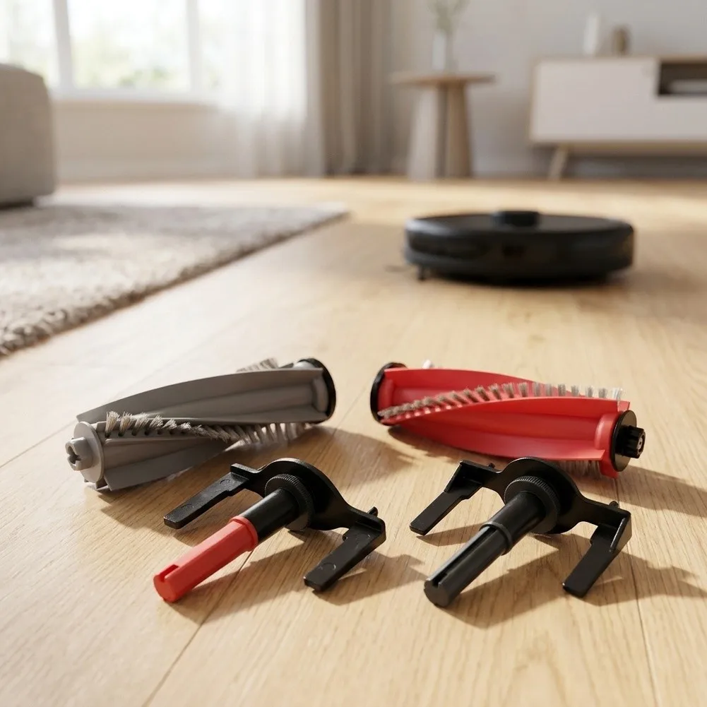 Robot Vacuum Part Main Brush Holder Tool-free Installation Quiet Operation Easy Replacement Robot Vacuum Maintenance
