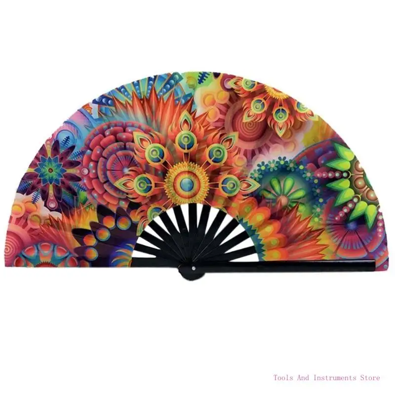 RASS FAN HAND FILEBLE BELLA FAN BAMBOO BRIMP FIL FULLING HEAD READ PER FESTIVAL CLUB DONNE GIOCO DEGLI OTTIMO DELLA PARTITA C7AC