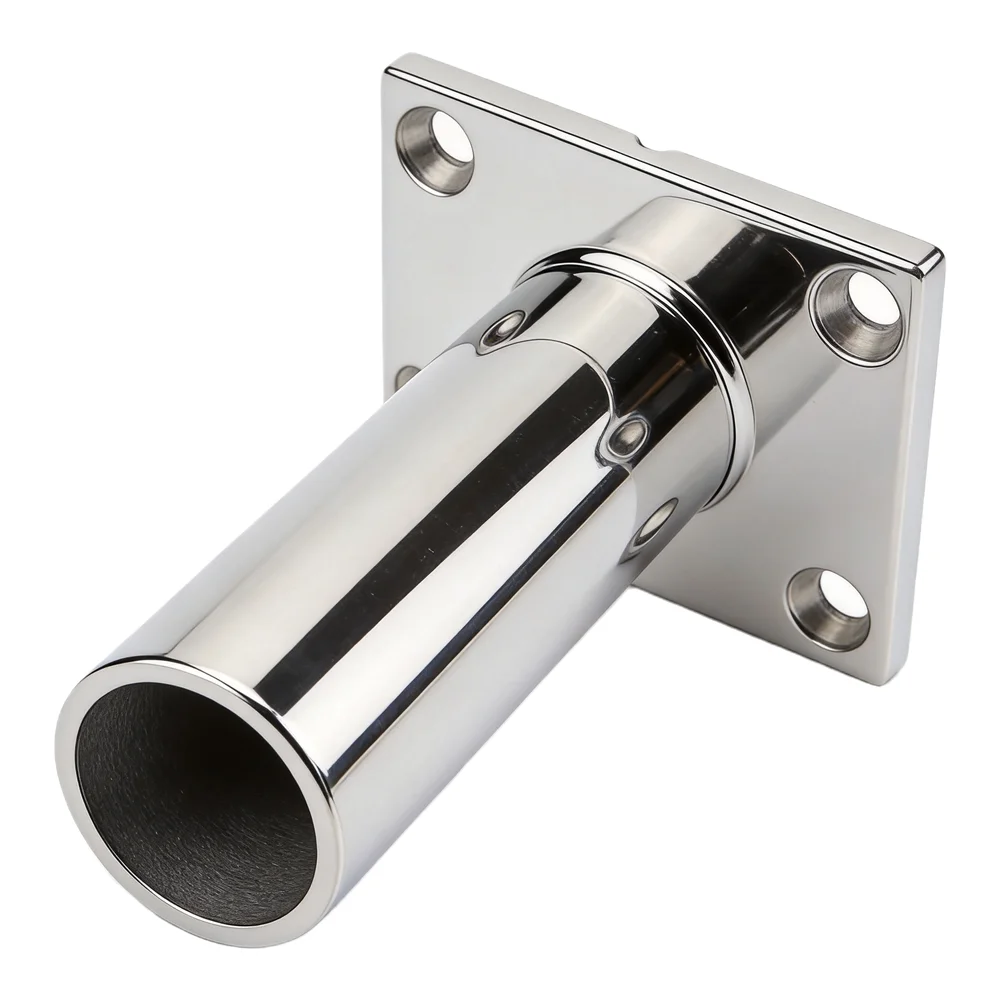 Boat Fittings 90 Rectangular Base Marine Environment 316 Stainless Steel Construction Boat Fitting For Stability