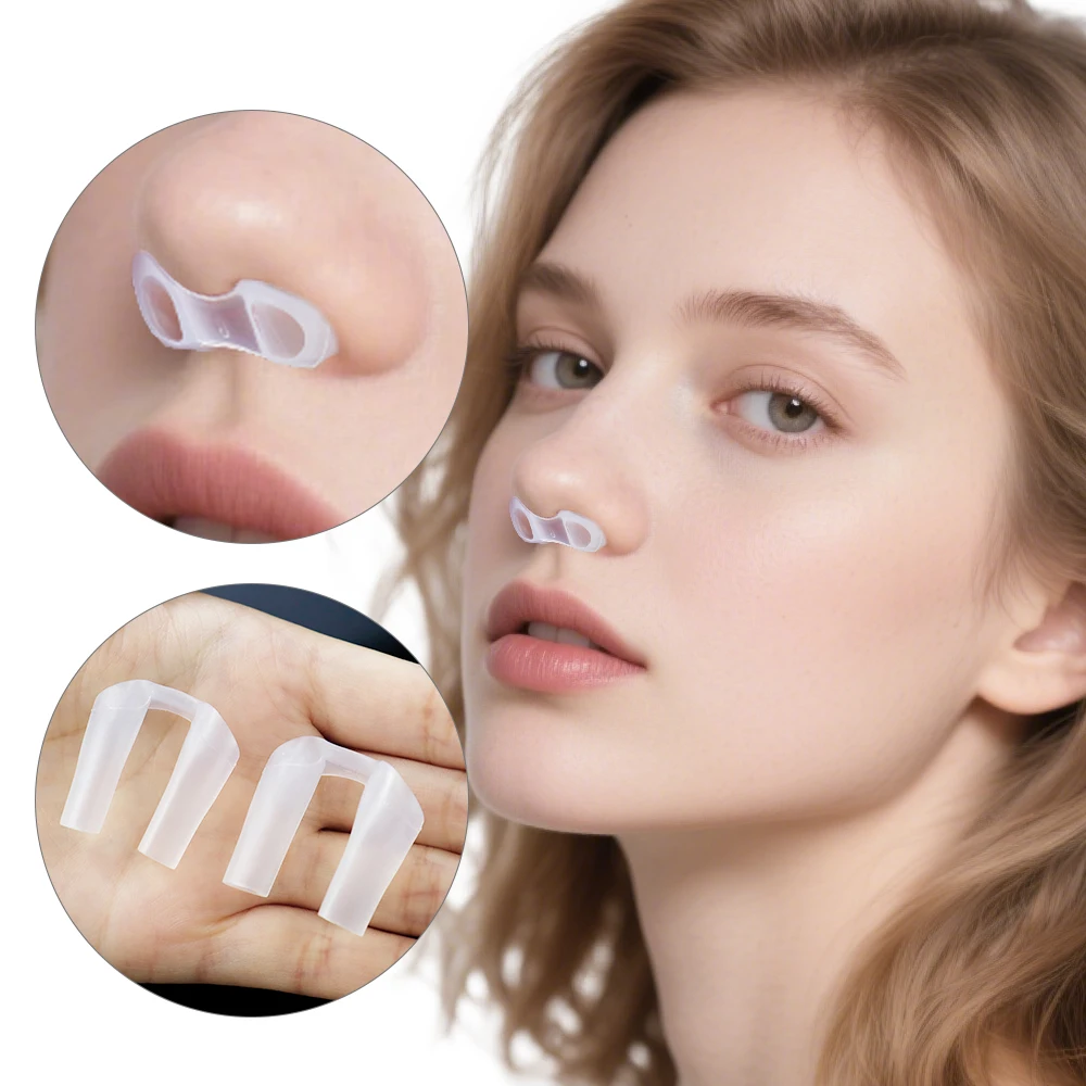 Nose Retainer Surgery Nostril Retainer for Rhinoplasty Recovery Shaping Recovery Clear Crooked Aid Nose Shaper Support Device