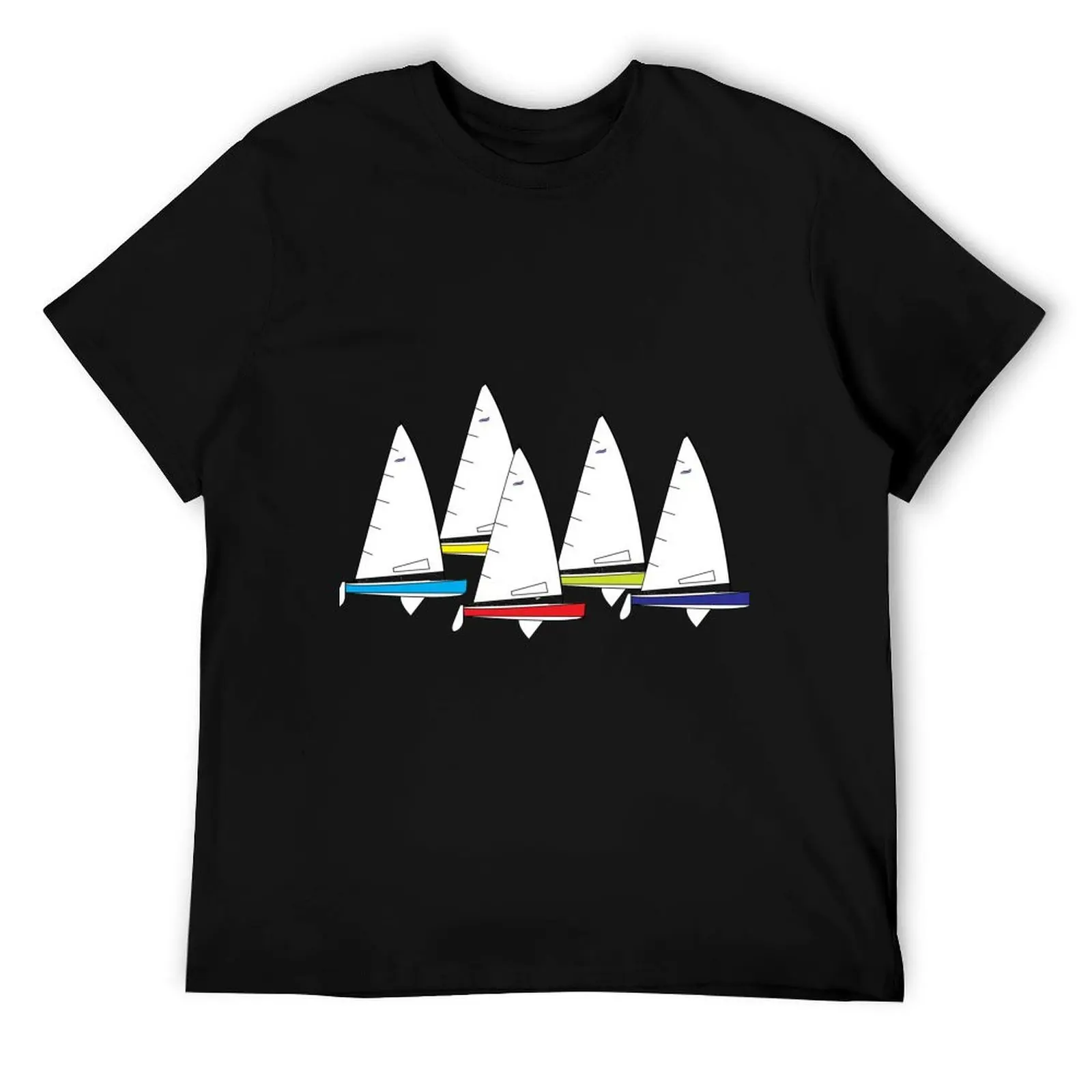 

Finn Sailing Dinghies Racing T-Shirt man t shirts high quality luxury brand graphic t shirts for man T-Shirt