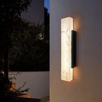 Outdoor Waterproof Wall Light Villa Gate Pillar Stainless Steel Anti Cloud Stone Wall Lamp Light Luxury Courtyard Wall Light LED
