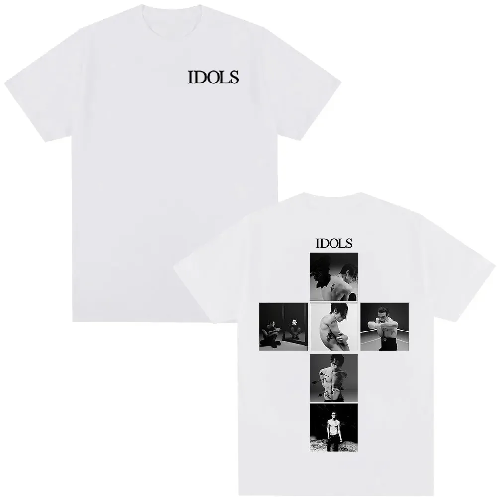 Yungblud IDOLS New Album World Tour T-Shirt, Unisex Hip Hop Short Sleeve, Loose Casual Fashion Women And Men T-shirts