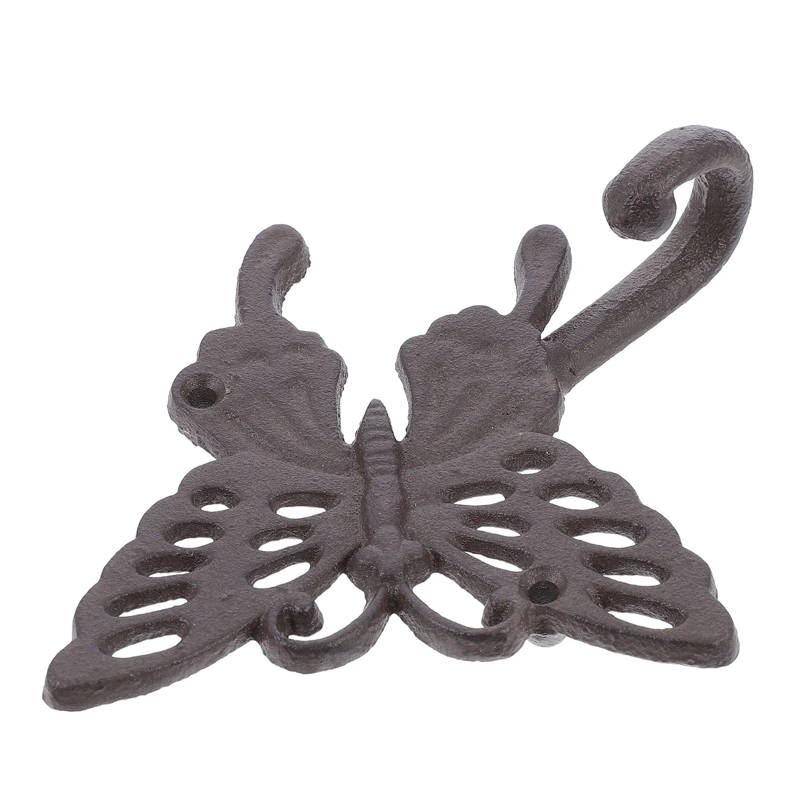 

Retro Home Hooks Cast Hooks For Hanging Iron Animal Shape Sturdy Wall Mounted Hanging nament Vintage Look Without Screws