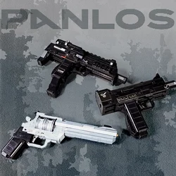 Revolver Pistool Kit Bakstenen Militaire Kanon Woestijn Adelaar Model Bouwstenen Serie Submachine Diy Assemblage Speelgoed Voor Kinderen Jongen Cadeau