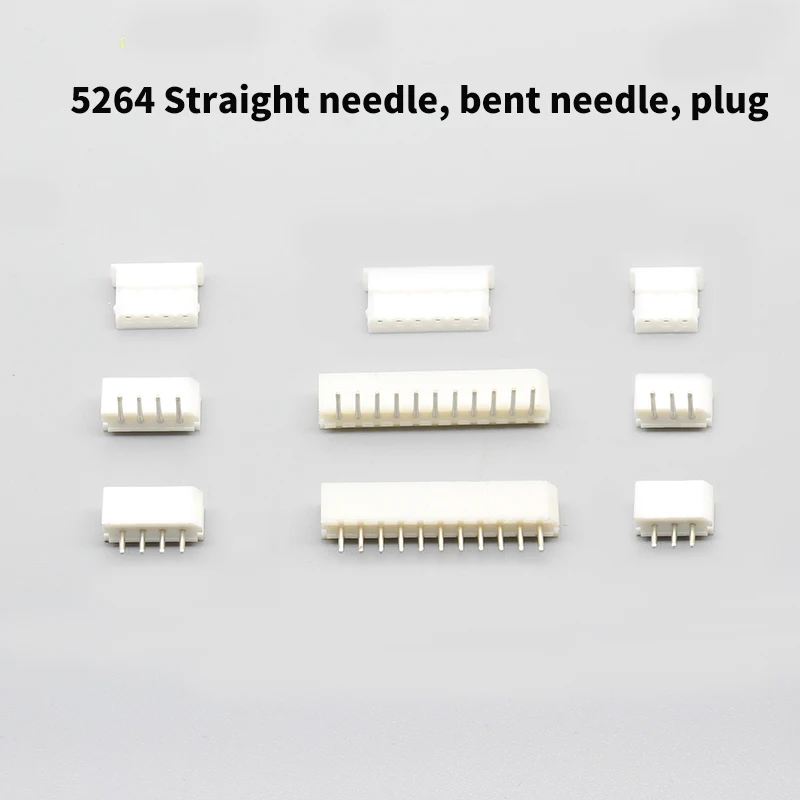 5264 connector 2.5mm spacing DIP pin holder 180 degree straight pin 90 degree bent pin connector terminal block