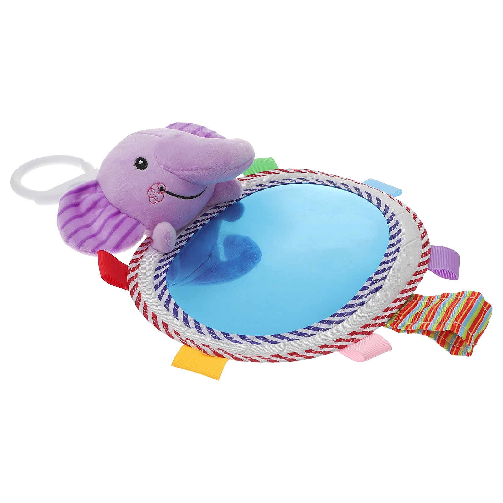 

Cognitive Mirror Baby Car Backseat Safety Infant Developmental Newborn Toy Round Kids Mirror Lightweight Storage Travel Shower