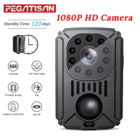 Night Vision Motion Activated Small Nanny Cam PIR Cameras Mini Body Camera 1080P HD Video Security Surveillance Recorder Camera