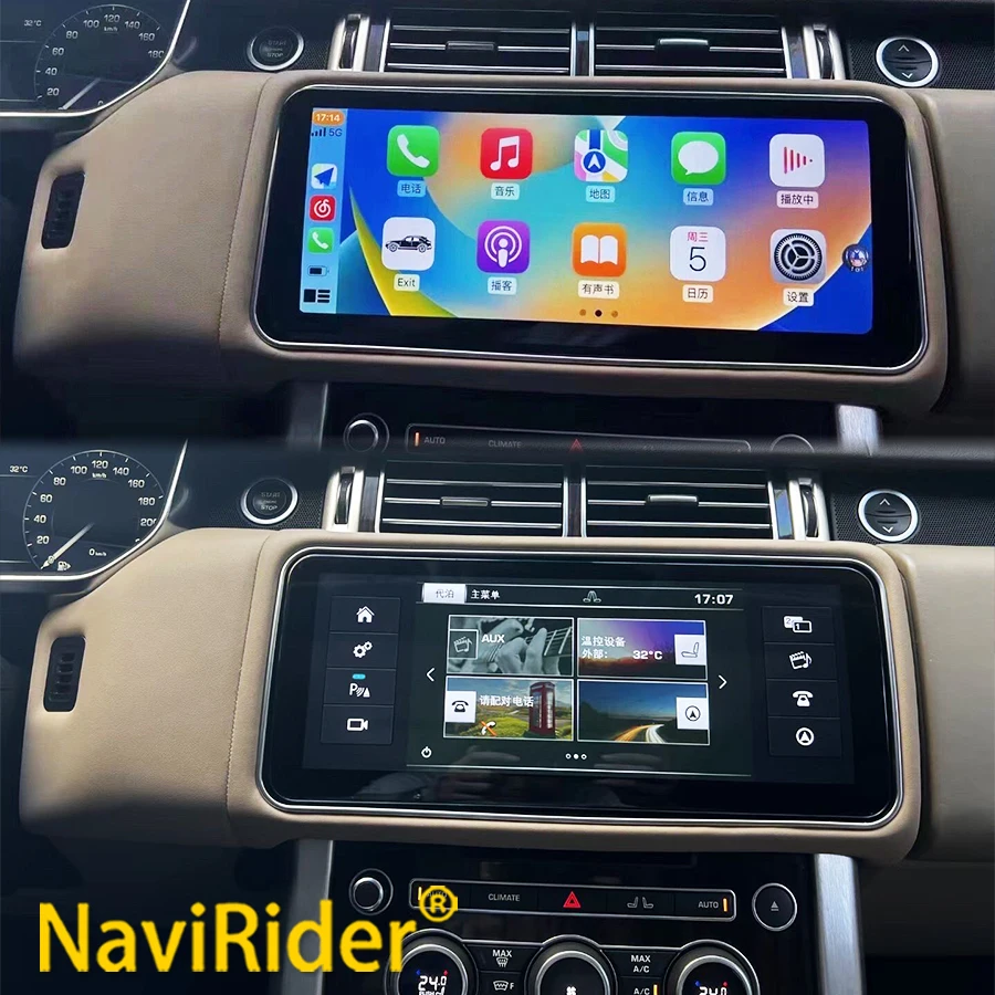 Yes Dual System Car Radio Flip/Fix Screen For Land Rover Range Rover Vogue L405 Sport L494 2013-2017 Multimedia Player Stereo 4G