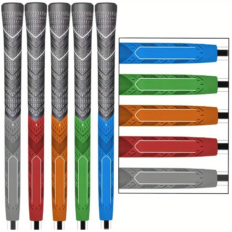 Empuñaduras para palos de Golf, antideslizantes, resistentes al desgaste, tamaño mediano, empuñaduras fuertes estándar, hilo de algodón de goma, empuñaduras de hierro y madera