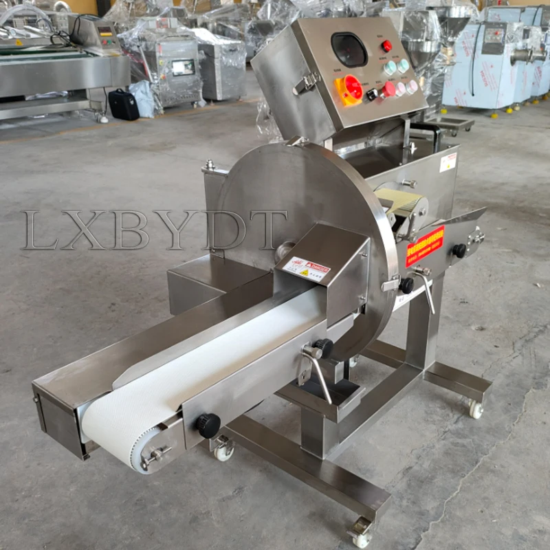 Industrial Cooked Meat Thin Slicer Machine Automatic Bacon Chicken Beef Ham Cutting Machine Deli Pork Slicing Machine