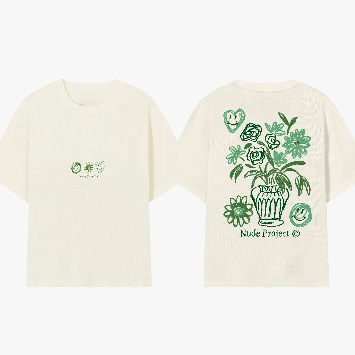 

25ss New Listing T-shirt Female Spanish Trend Brand T-shirt Man Woman Oversized Y2k Design Nude Printing Short Sleeve Casual