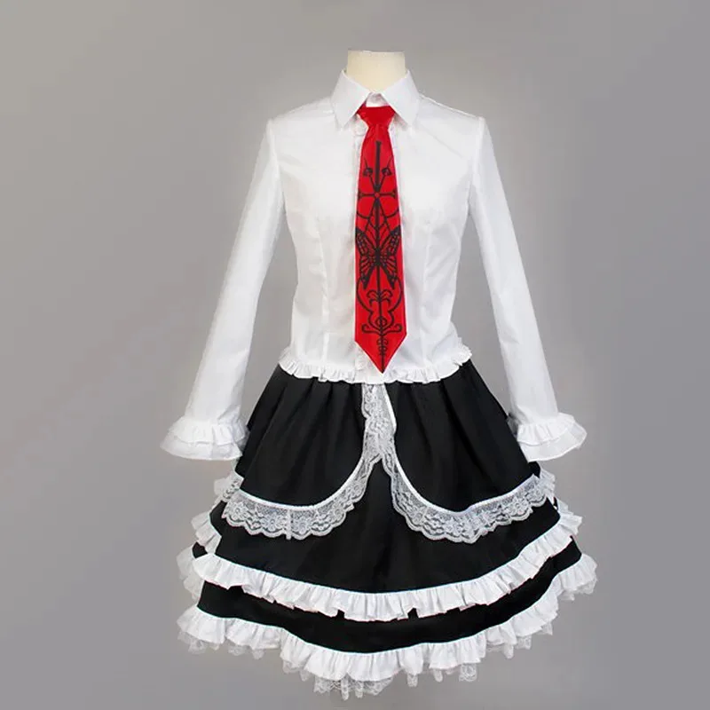 2025 yiyiNew ダンガンロンパコスプレセレスティア・ルーデンベルク衣装女性ハロウィンダンガンロンパ安弘多恵ゲームアニメ服かつら