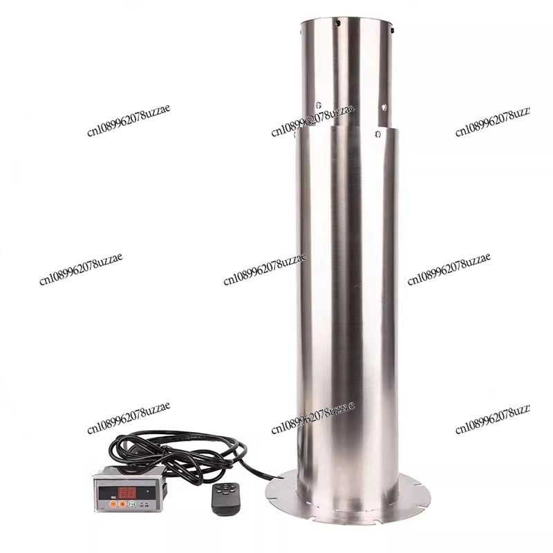 

Real Fire Wood Burning Fireplace Smoke Pipe Fan Chimney Induced Draft with Governor Remote Control High Temperature Exhaust