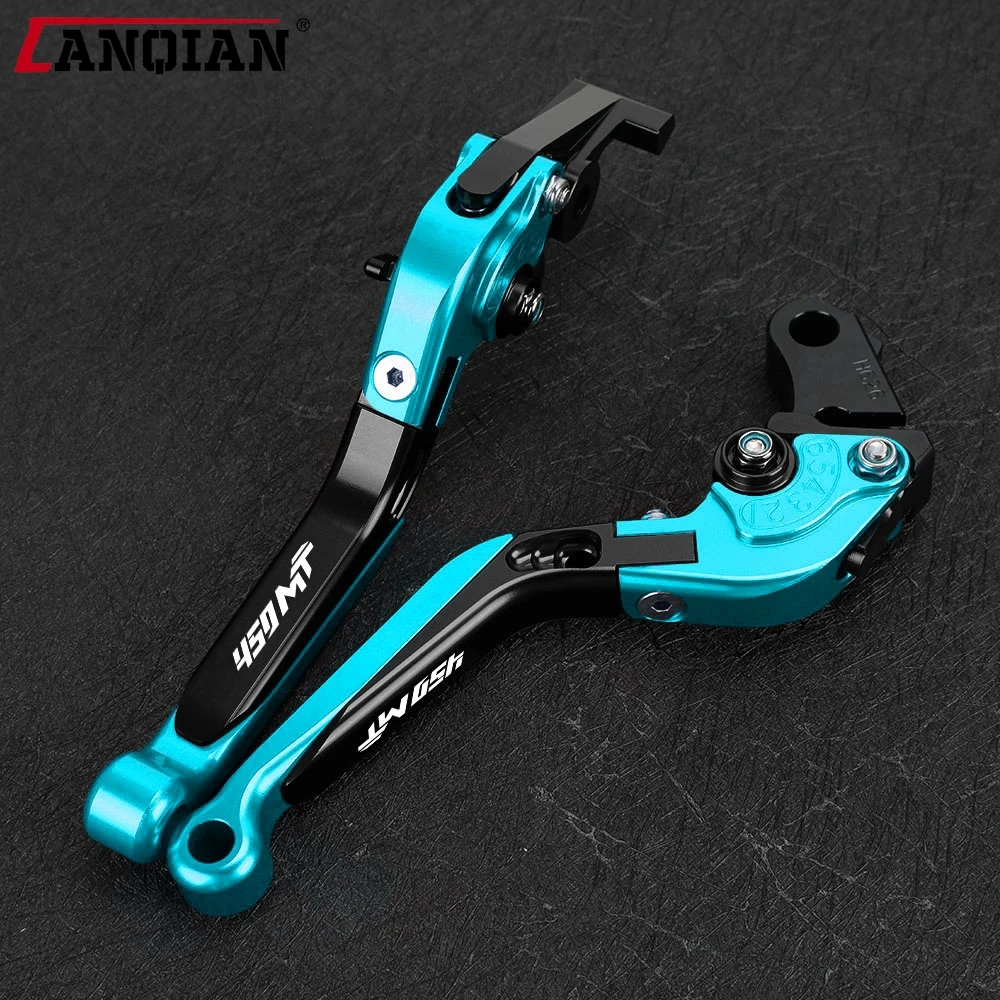 

New Motorcycle Accessories Adjustable Folding Extendable Brake Clutch Levers For CFMOTO 450MT 450 MT 2024 2025 2026 CF MOTO