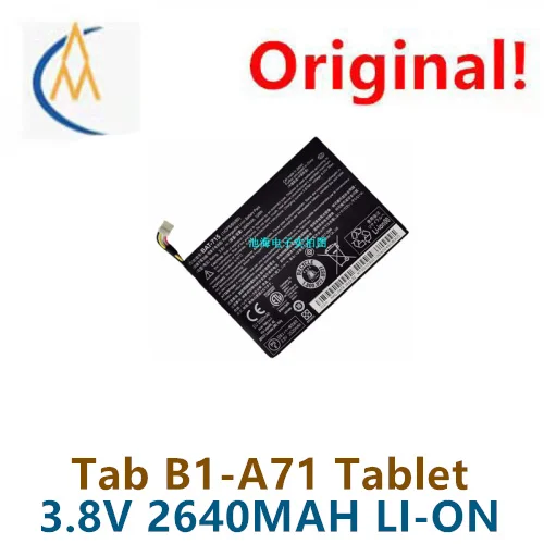 

buy more will cheap Iconia Tab B1-A71 Tablet PC Battery BAT-715 3.8V 2640MAH lithium rechargeable battery