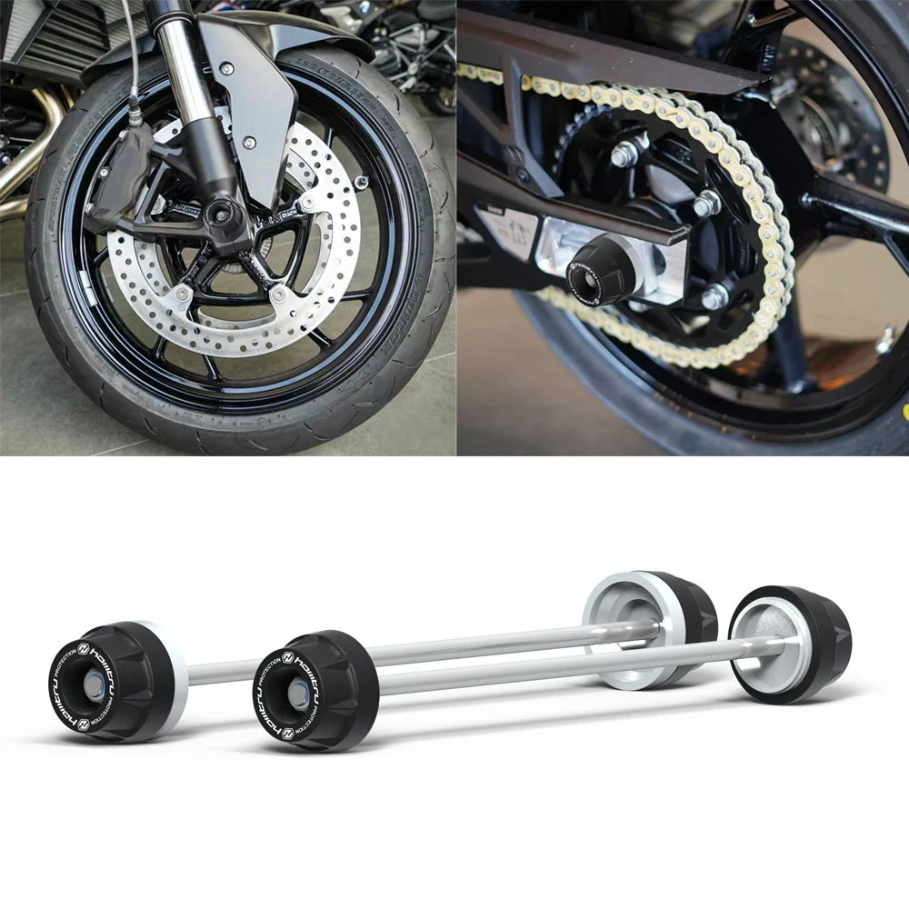 

For BMW F900R F900XR SE/TE 2020-2025 Motorcycle Spindle Bobbins Protection Axle Cover Set Durable Cover for Enhanced Performance
